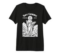 Philosophy Philosopher Patron Saint Catherine Philosophers Premium T-Shirt