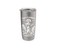 Philosophy Philosopher Patron Saint Catherine Philosophers Stainless Steel Insulated Tumbler