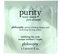 Philosophy Purity Made Simple Pore Extractor Cleanser 1.5ml