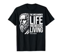 Philosophy Socrates Quote for Wise Philosphers T-Shirt