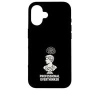 Philosophy Student Existential Overthinking Cogito Ergo Sum Case for iPhone 16