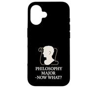 Philosophy Student Existential Overthinking Cogito Ergo Sum Case for iPhone 16