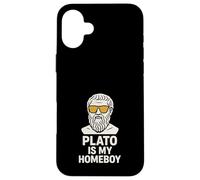Philosophy Student Existential Overthinking Cogito Ergo Sum Case for iPhone 16 Plus