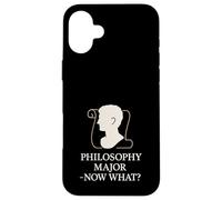 Philosophy Student Existential Overthinking Cogito Ergo Sum Case for iPhone 16 Plus