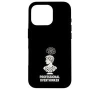 Philosophy Student Existential Overthinking Cogito Ergo Sum Case for iPhone 16 Pro