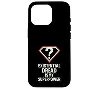 Philosophy Student Existential Overthinking Cogito Ergo Sum Case for iPhone 16 Pro