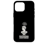 Philosophy Student Existential Overthinking Cogito Ergo Sum Case for iPhone 16 Pro Max