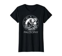 Philosophy Value Graphic T-Shirt, Women, Black, M