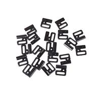 PHILSP Bralette Clip Hooks & Clasp, Plastic, Black, 10pcs Sewing On Swimsuit Bra BIKINI