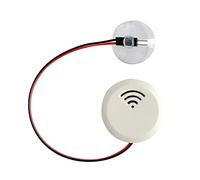PHILSP Tank Level Alarm Water Level Alarm,with Probe Water Leak Sensor Detector Overflow Security System,for Fish Tank Aquarium Household Alarms White