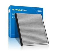 PHILTOP Cabin Air Filter, Replacement for CF10132, Camry, Avalon, Solara, Sienna, ES330, RX350, GX470, RX400H, Premium Cabin Filter with Activated Carbon Filter, Pack of 1