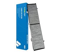 PHILTOP Cabin Air Filter, Replacement for CUK8430, CP430, CF10727, 325i, 325xi, 328i, 328xi, 330xi, 330i, 335i, 335xi, Includes Activated Carbon, Pack of 1