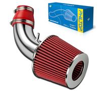 PHILTOP Cold Air Intake Red Tube Compatible With Chrysler PT Cruiser 2003-2009 2.4L, Chrysler PT Cruiser 2001-2002, Red