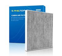 PHILTOP HEPA Cabin Air Filter w/Activated Carbon, Compatible with CF10371 Cadillac CTS 2003-2013, STS 2005-2011, SRX 2004-2009, Carbon Filter Up Dust Pollen Odor