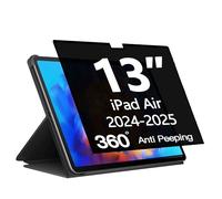 Phimoos 360° Full Adhesive Privacy Screen Protector for iPad Air 13 inch M3/M2 (2025/2024), Anti-Fingerprint, Anti-Blue light, Anti-Glare, 4-Way 360° Anti-spy Screen Protect Film