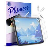 Phimoos Pack of 3 Paper Screen Protectors for iPad Air 13 Inch M4/M3/M2 (2026/2025/2024) + 2 Apple Pencil Replacement Tips, Designed for Natural Writing, PET Matte Anti-Glare Screen Protector