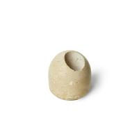 PHINILUX 100% Travertine Match Holder |Toothpick Holder | Cute Beige Match Jar | Matches Box for Candles or Bathroom Decor | 2.1*2.1*2.2 | Lights All Matches | Toothpicks NOT Included
