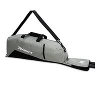 PHINIX Equipment Tote bag for Baseball and Softball- Holds Bat, Helmet, & Glove (Gray & Black)