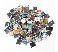 PHIOMUUE 100pcs Mini Brands Books Miniature Dollhouse Accessories - Tiny Mini Books for Anxiety Bookshelf, Mini Things, Miniature Things, Dollhouse Miniatures & DIY Craft Decor