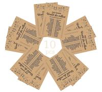 PHIOMUUE Baby Shower Game Cards, 10 x Who Knows Mummy Best Prediction Cards, Mummy to Be Gifts, Baby Shower Games & Decorations for Neutral Unisex Party