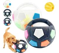 phiorine Dog Soccer Ball Toy, 2026 New Waterproof Dog Ball with Handle, Bite Training Toy for All Dogs, Toys for Water Play, Training (2PC-A-C)