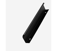 PhIree 1Pcs Concealed Kitchen Door Handles,Black Drawer Pulls, Finger Edge Pull Handle,Aluminum Alloy Drawer Pulls Kitchen Cupboard Handle (Length 600Mm)/Black/Length 600Mm