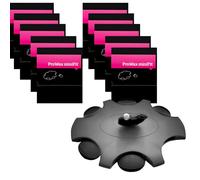 Phirunty (60 Pcs) Wax Guard Filter for Oticon Prowax Minifit Hearing Aid Supplies,Oticon Prowax Minifit Hearing Aids Parts Cleaning Kit Accessories?10 Pack?