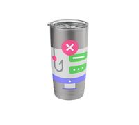 Phishing Survivor Cyber Security Awareness Stay Alert Stainless Steel Insulated Tumbler