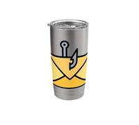 Phishing Survivor Cyber Security Awareness Stay Alert Stainless Steel Insulated Tumbler