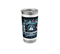 Phishing Survivor Cyber Security Awareness Stay Alert Stainless Steel Insulated Tumbler