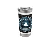 Phishing Survivor Cyber Security Awareness Stay Alert Stainless Steel Insulated Tumbler