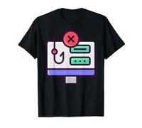 Phishing Survivor Cyber Security Awareness Stay Alert Value Graphic T-Shirt