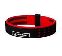 Phiten DUO Titanium Bracelet - Waterproof Sports Silicone Bracelet Wristband for Alternative Healing - Power Elastomer Zone with Micro Titanium Sphere, 6.75 inch, Silicone