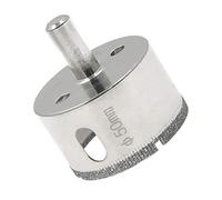 PHITUODA 2 Inch / 50mm Diamond Drill Bits, Diamond Hole Saw Hollow Core Drill Bits for Glass Ceramic Porcelain Tiles Marble Granite Quartz