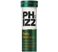 Phizz Daily Immune+ Orange Hydration, Electrolytes & Vitamins Effervescent Tablets x20