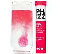 Phizz Electrolytes, Multivitamin & Hydration Tablets - 20 Effervescent Rehydration Electrolyte Tablets - 18 Vitamins & Minerals, Vitamin C, Vegan, Vegetarian & Low Calorie (Mixed Berry)