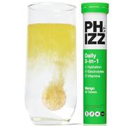Phizz Electrolytes, Multivitamin & Hydration Tablets - 20 Effervescent Rehydration Tablets - 18 Vitamins & Minerals, Vitamin C, Vegan, Vegetarian & Low Calorie (Mango)