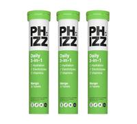 Phizz Electrolytes, Multivitamin & Hydration Tablets - 60 Effervescent Rehydration Electrolyte Tablets - 18 Vitamins & Minerals, Vitamin C, Vegan, Low Calorie (Mango, 60 Count (Pack of 1))