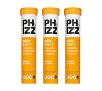Phizz Electrolytes, Multivitamin & Hydration Tablets - 60 Effervescent Rehydration Electrolyte Tablets - 18 Vitamins & Minerals, Vitamin C, Vegan, Vegetarian & Low Calorie