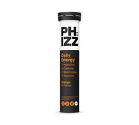 Phizz Energy Caffeine, Electrolytes and Vitamins Effervescent Orange 20 Tablets