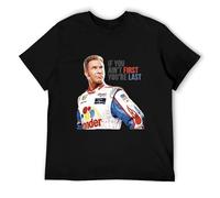 PHKVY OPTE Ricky Bobby If You Ain't First You're Last Shirt Will Ferrell T-Shirt S-5XL WhiteOne Size