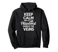 Phlebotomist Blood Draw Tech Veins Funny Phlebotomy Pullover Hoodie