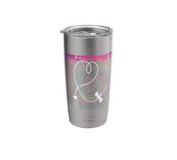 Phlebotomist Heart Tie Dye Phlebotomy Technician Tech Nurse Stainless Steel Insulated Tumbler