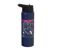 Phlebotomist Heart Tie Dye Phlebotomy Technician Tech Nurse Stainless Steel Insulated Water Bottle