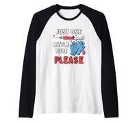Phlebotomist Just One Little Tube Please Phlebotomist Raglan Baseball Tee