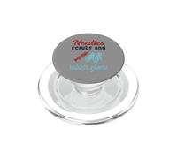 Phlebotomist Needles Scrubs Gloves Phlebotomy PopSockets PopGrip for MagSafe