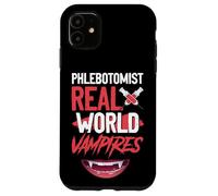Phlebotomist.Real World Vampires - Easy Halloween Costume Case for iPhone 11