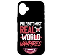 Phlebotomist.Real World Vampires - Easy Halloween Costume Case for iPhone 16 Plus