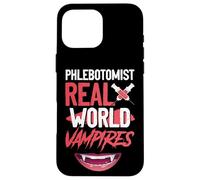 Phlebotomist.Real World Vampires - Easy Halloween Costume Case for iPhone 16 Pro Max