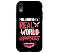 Phlebotomist.Real World Vampires - Easy Halloween Costume Case for iPhone XR